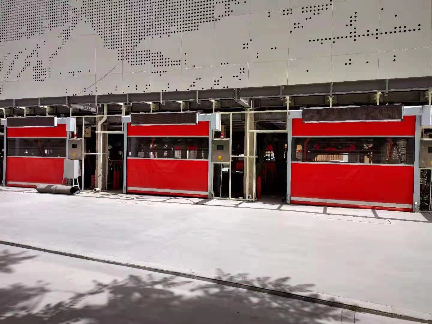 快速卷帘门如何调限位高度？